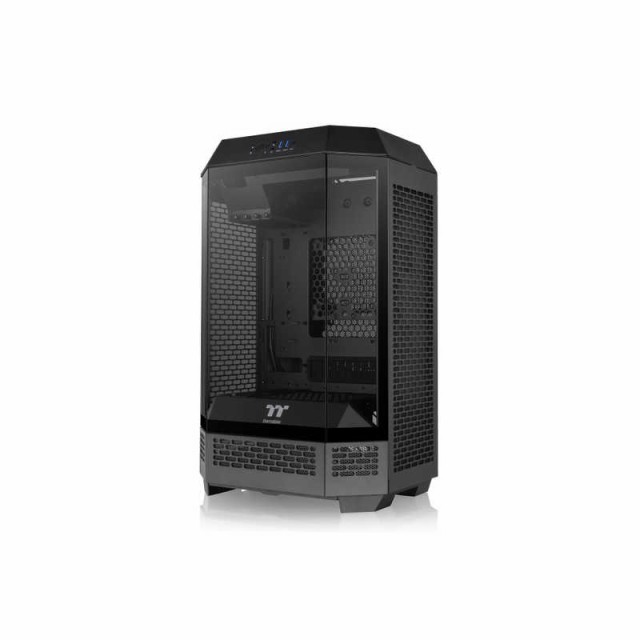 THERMALTAKE　PCケース［Micro ATX /Mini-ITX］The Tower 300 Black　CA-1Y4-00S1WN-00