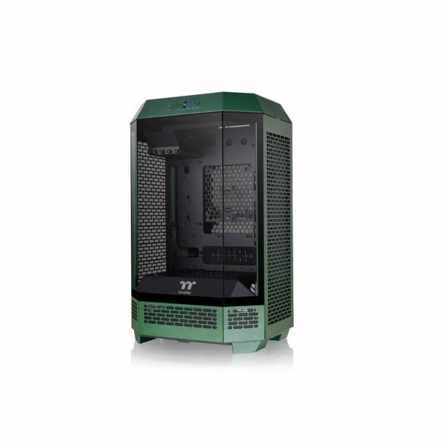 THERMALTAKE　PCケース［Micro ATX /Mini-ITX］The Tower 300 Racing Green　CA-1Y4-00SCWN-00