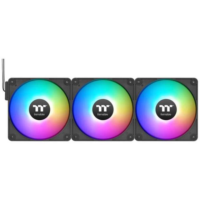 THERMALTAKE　CT120 EX ARGB Sync PC Cooling Fan 3 Fan Pack -Black-　CL-F181-PL12SW-A