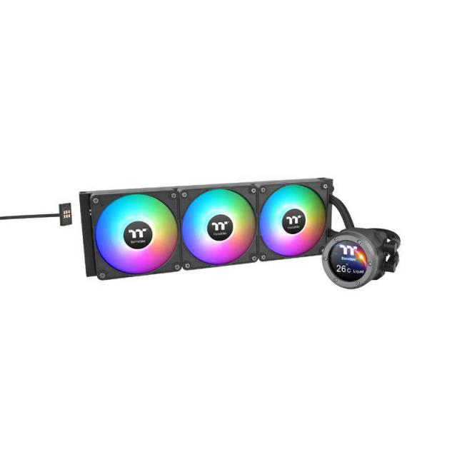 THERMALTAKE　TH420 V2 Ultra EX ARGB Sync CPU Liquid Cooler　CL-W417-PL14SW-Aの通販は