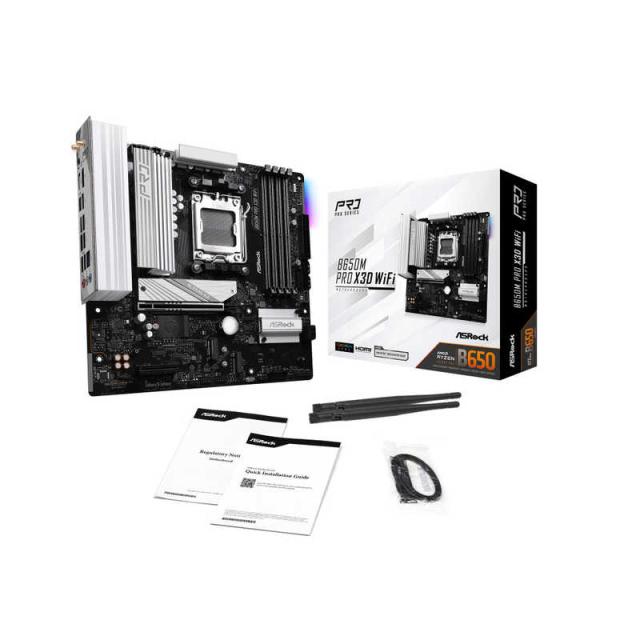 ASROCK　B650M Pro X3D WiFi ［MicroATX］　B650MProX3DWiFi_5