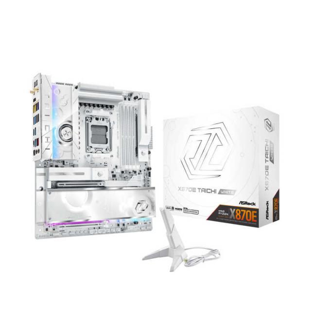 ASROCK　マザーボード(Socket AM5) ［Extended ATX］ ホワイト　X870E Taichi White