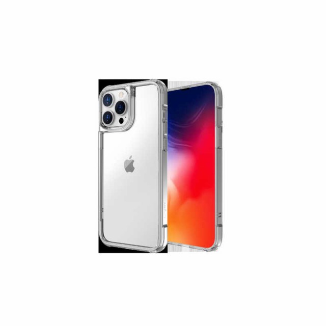 ABSOLUTE TECHNOLOGY　LINKASE AIR for iPhone 13 Pro Max（側面TPU：クリア）/ ゴリラガラスiPhoneケース　ATLAIP2021-67CLの通販は