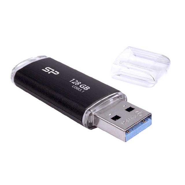 SILICONPOWER　USBメモリー｢Blaze B02｣[128GB/USB3.1/キャップ式]　SP128GBUF3B02V1Kの通販は