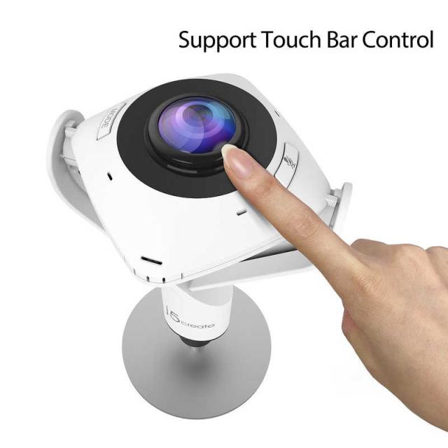 J5　ウェブカメラ マイク内蔵 360° パノラマミーティング ホワイト [有線]　JVCU360_4