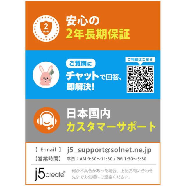 J5　ウェブカメラ マイク内蔵 ブラック [有線]　JVCU435_8