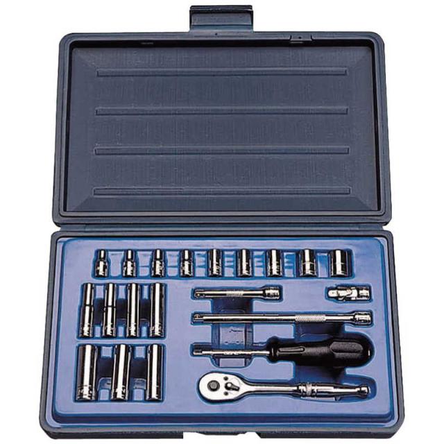 SIGNET　1/4DR 21本組 インチ ソケットレンチセット　11621