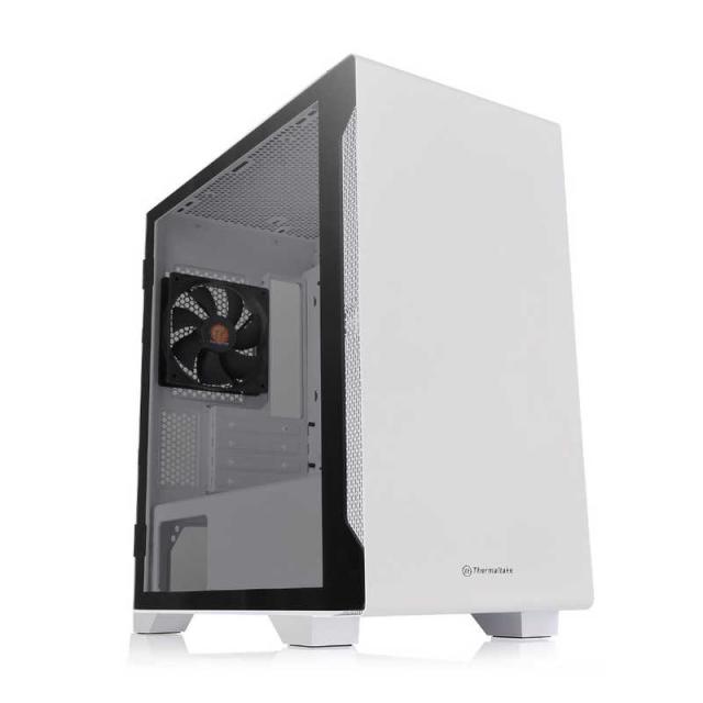THERMALTAKE　PCケース S100 TG Snow Edition ホワイト　CA-1Q9-00S6WN-00の通販は 5,430円