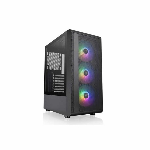 THERMALTAKE　PCケース［ATX /Micro ATX /Mini-ITX］S200 TG ARGB ブラック　CA1X200M1WN00