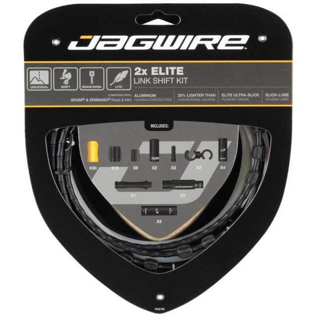 JAGWIRE　2X Elite Link Shift Kit 2X エリートリンクシフトキット ブラック　CBS03600