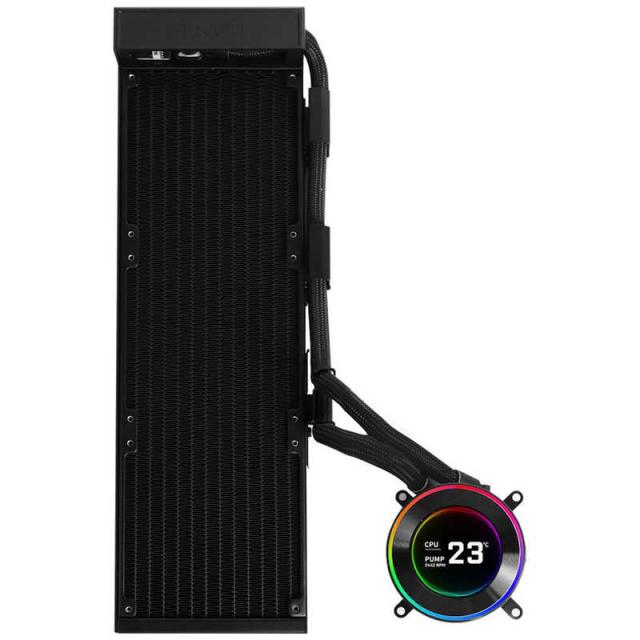 LIANLI HydroShift II LCD-C 360N Black LL-HS2-LCD-360-N-BKの通販は