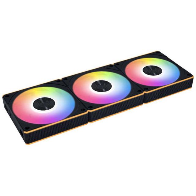 LIANLI UNI FAN CL Wireless 120 BK リバースブレード 3pk UF-RS-CL120