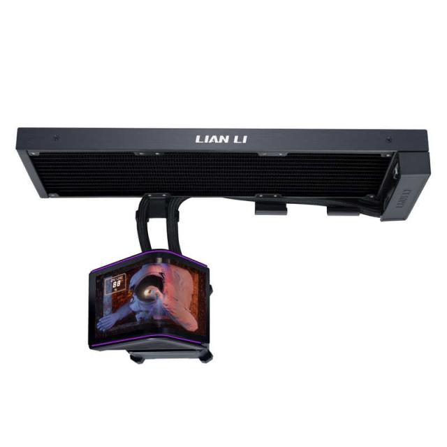 LIANLI　HydroShift II OLED Curved 360 Fanless ブラック　GHS2OLDC36NB