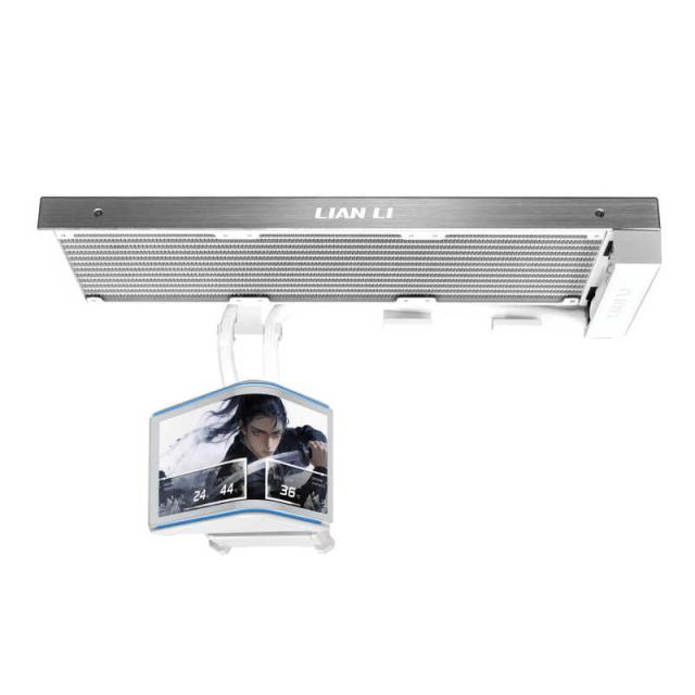 LIANLI　HydroShift II OLED Curved 360 Fanless ホワイト　GHS2OLDC36NW