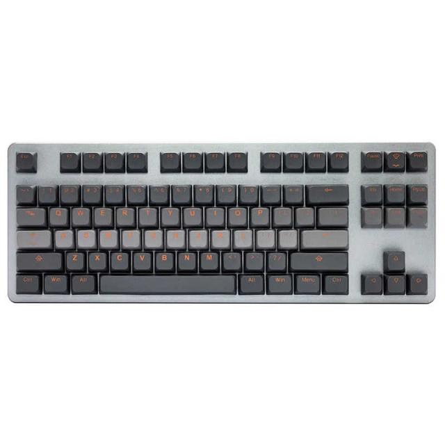 Tai-Hao　BOBO PBT BACKLIT Type Smoky Dawn ゲーミングキーキャップ グレー　th-bobo-smokey-dawn-keycap-set_1