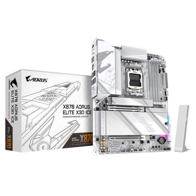 GIGABYTE　X870 AORUS ELITE X3D ICE ［ATX］　X870AELITEXICE
