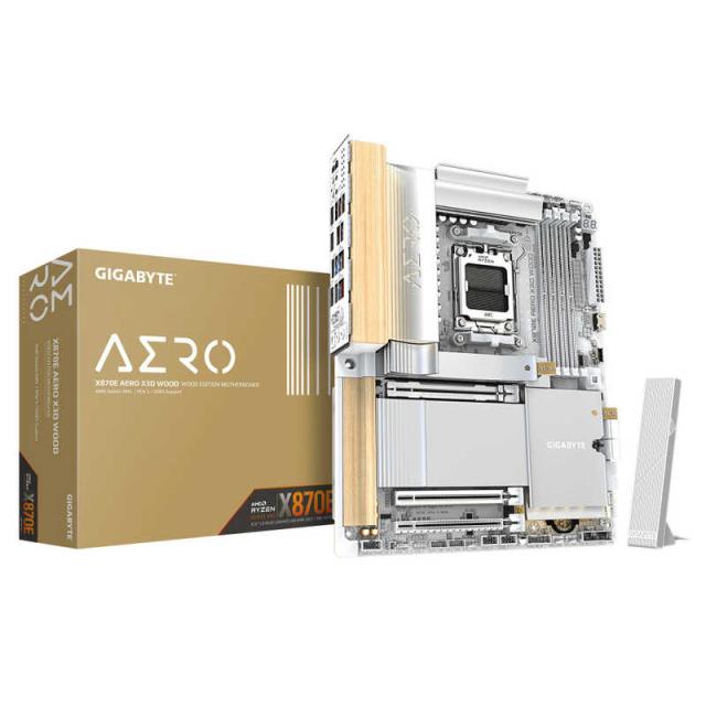 GIGABYTE　X870E AERO X3D WOOD ［ATX］　X870EAEROXWOOD