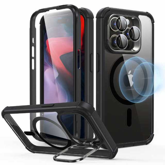 ESR iPhone 15 Pro対応 2パート ハイブリッドケース(MagSafe対応