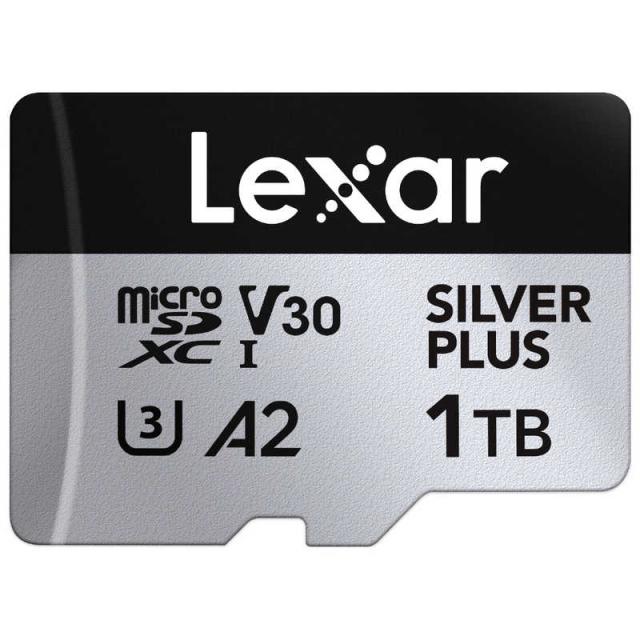 LEXAR　microSDXCカード 1TB Professional SILVER PLUSシリーズ V30 UHS-I U3 A2 ［Class10 / 1TB］　LMSSIPL001T-BNANJ 59,400円