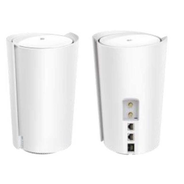 TPLINK　SIM フリー 5G対応Wi-Fi6メッシュルーター 2402＋574Mbps 3年保証 ［Wi-Fi 6(ax) / IPv6対応］　DecoX50-5G