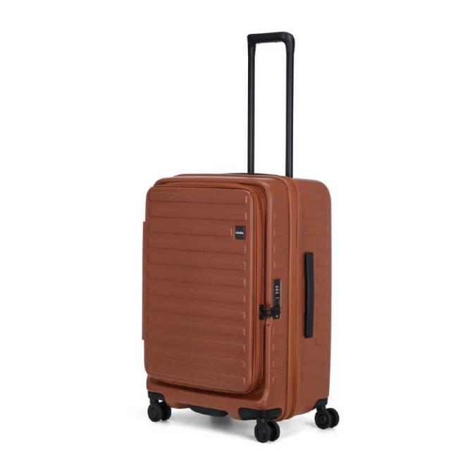 LOJEL　スーツケース Cubo キューボ Medium REFRESH 拡張機能付き 宿泊目安：5泊〜1週間 [TSAロック搭載 / 70L] バーントシェンナ　CUBO-M-REFRESH-BS_1