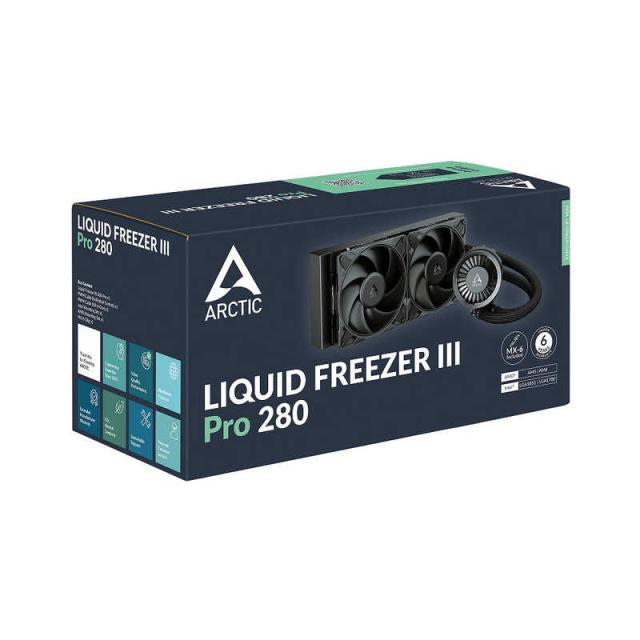 ARCTIC 水冷CPUクーラー 140mmファンx2 ［LGA1851/1700・AM4/AM5