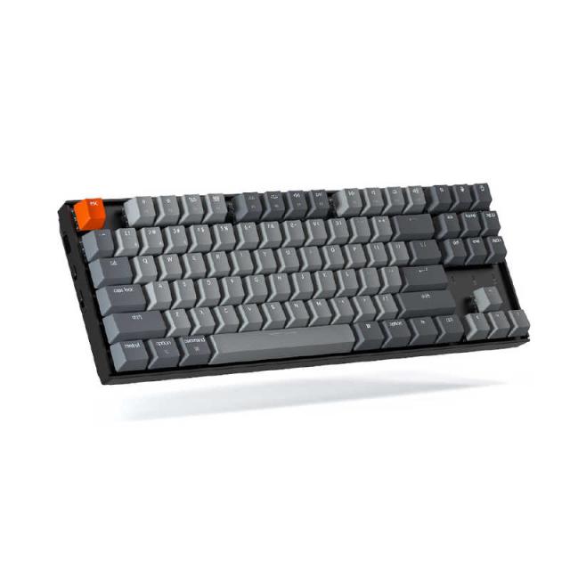 キークロン キーボード K8 White LED(赤軸・英語配列) ［有線