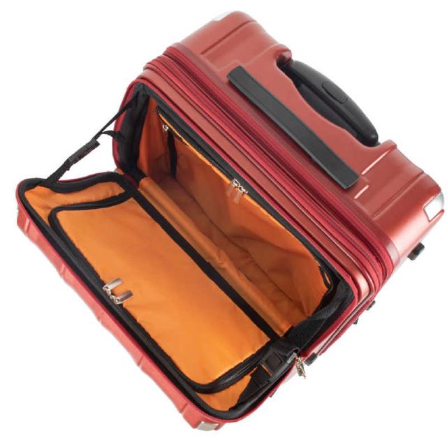 トラベリスト　TRAVELIST スーツケース レスト Mサイズ 拡張機能付き トップオープン 宿泊目安：5泊〜1週間 [TSAロック搭載 / 60L] マットネイビー　76-25082_5