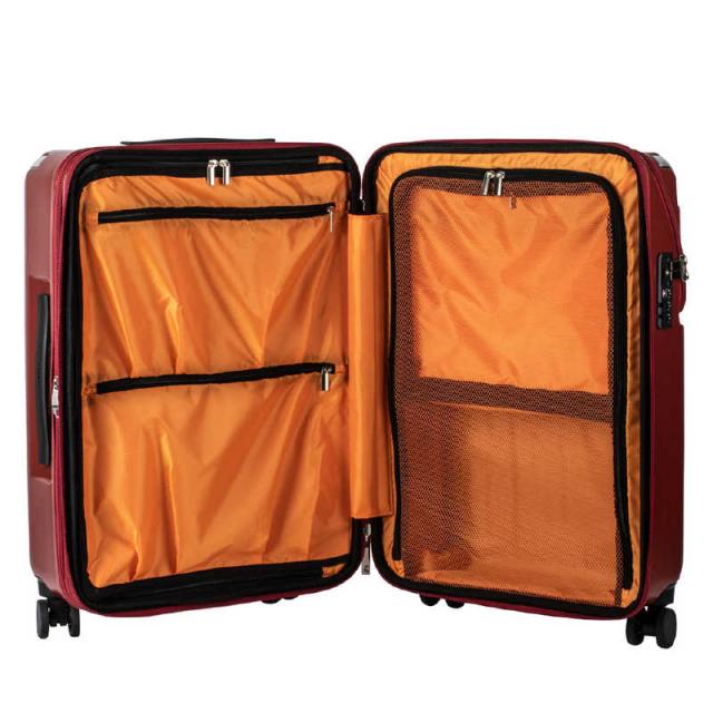 トラベリスト　TRAVELIST スーツケース レスト Mサイズ 拡張機能付き トップオープン 宿泊目安：5泊〜1週間 [TSAロック搭載 / 60L] マットネイビー　76-25082_6
