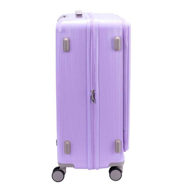 アクタス　フロントオープンキャリー New York PM1：00 (lavender) 機内持込 Sサイズ 5W1Hキャリー ［TSAロック搭載］ ラベンダー　74-20613 アクタス フロントオープンキャリー New York PM1：00 (lavender) 70