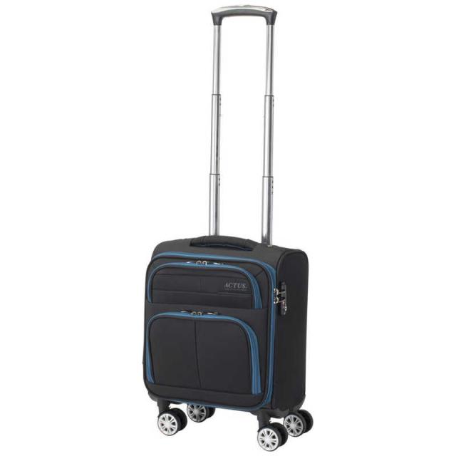 協和　ソフトキャリーバッグ ACTUS モンタナ 宿泊 目安：〜1泊 18L 【TSAロック搭載】 ブラック　74-50761BK