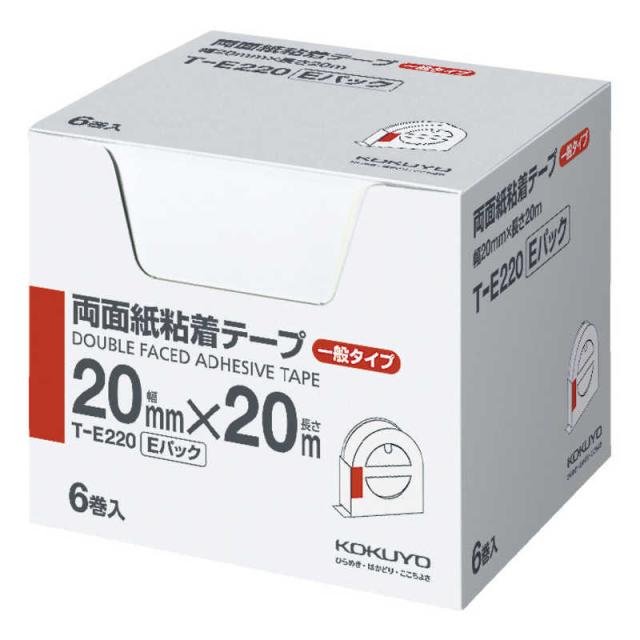 コクヨ　両面紙粘着テープ お徳用Eパック　TE220