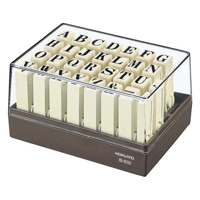 コクヨ　エンドレススタンプ英字初号　IS210