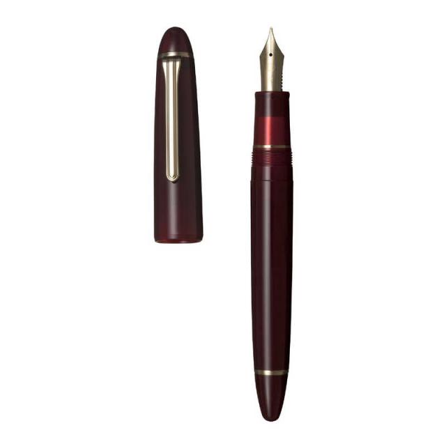 セーラー萬年筆　プロフィット カジュアルL ゴールドトリム万年筆 クリアレッド M (中字)　11-0820-430_2