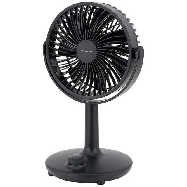 ナカバヤシ USB扇風機 卓上型 USF21BKの通販はau PAY マーケット