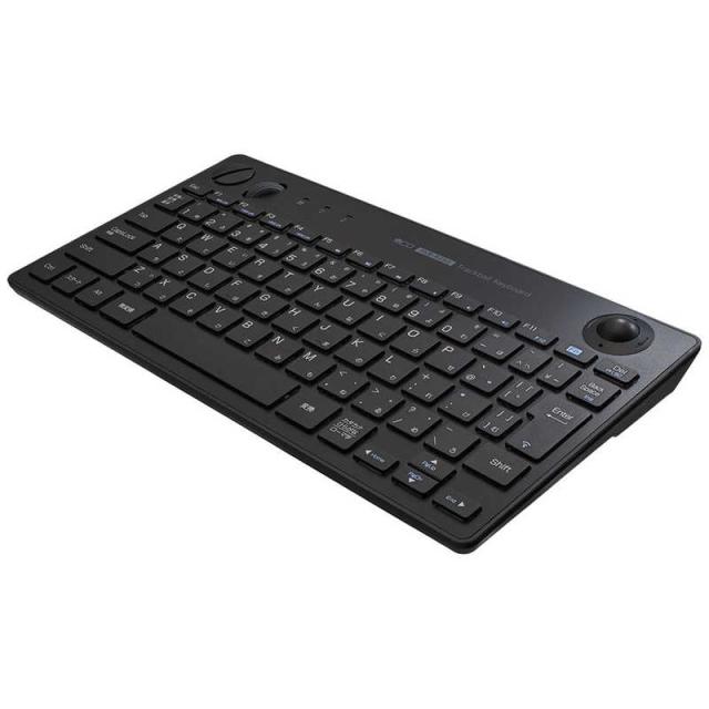 ナカバヤシ　無線トラックボールキーボード　FKBR252BK