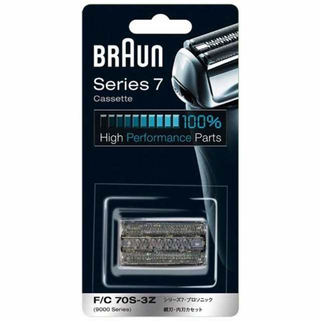 ブラウン　BRAUN　シェーバー替刃(網刃･内刃一体型カセット)　F/C 70S-3Zの通販は 7,293円