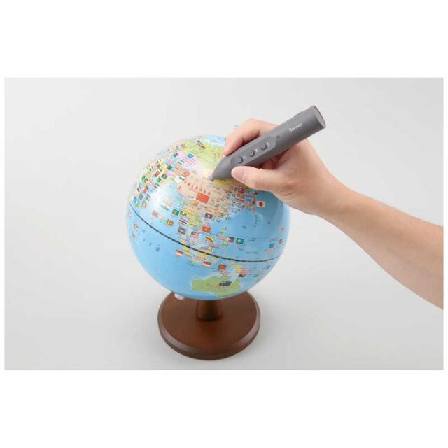 レイメイ　しゃべる国旗付き地球儀 スタンダード (20cm)　OYV46_9