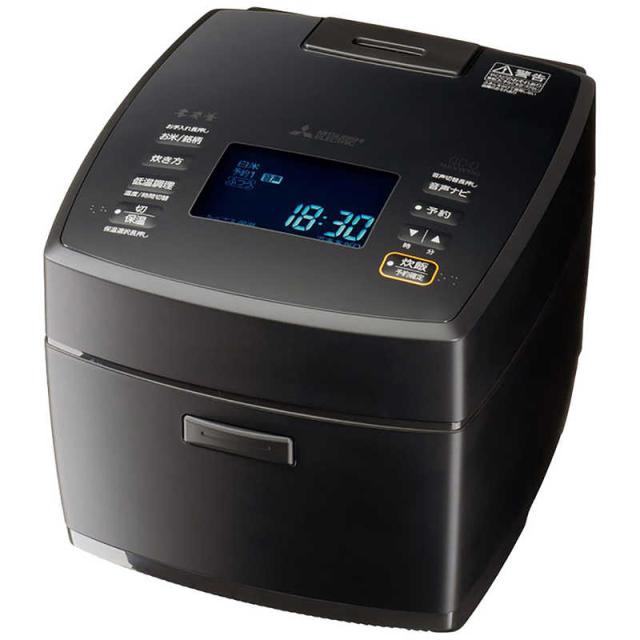 三菱　MITSUBISHI　炊飯器 5.5合 本炭釜 IH 黒漆黒　NJ-VW10G-Bの通販は 43,200円