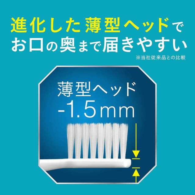 LION システマ ハブラシ しっかり毛腰タイプ 超コンパクト かため の