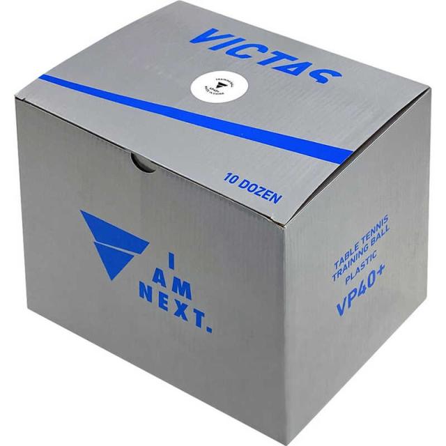 ティーエスピー　卓球 VP40＋ トレーニングボール《10ダース(120個入り)》　015600
