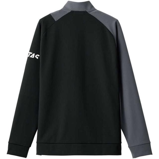 VICTAS　男女兼用 卓球 トレーニングジャケット V-JJ227(XSサイズ/) グレー×ブラック　542101_1