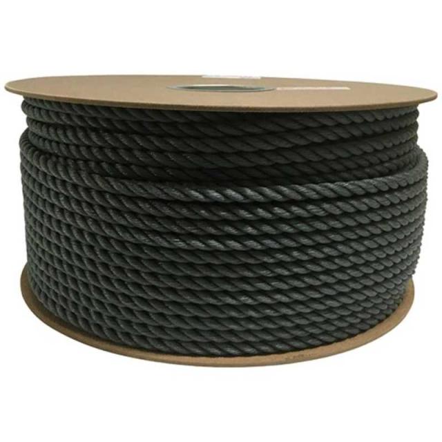 ユタカメイク　ユタカ ポリエチレンロープドラム巻 9mm×150m グレー　PRE-58の通販は