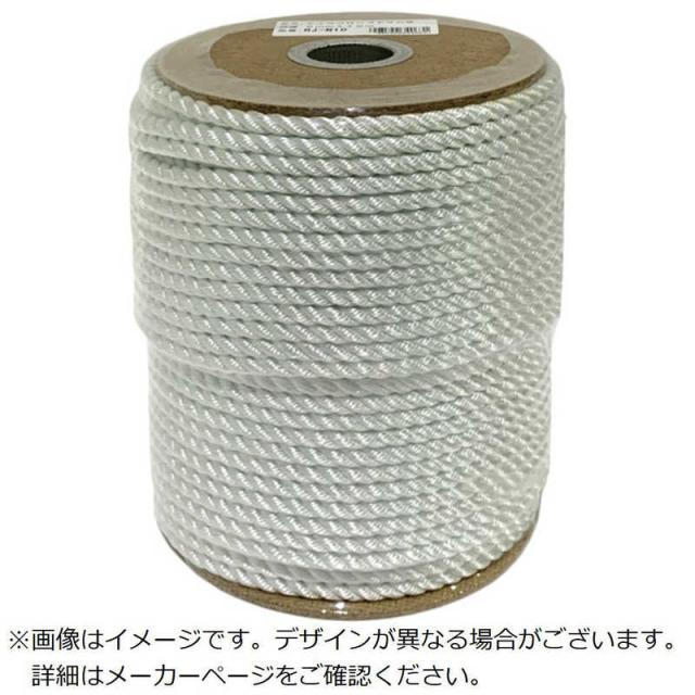 ユタカメイク　ロープ ナイロン3ツウチロ-プドラムマキ 6mmx70m　PRJN10