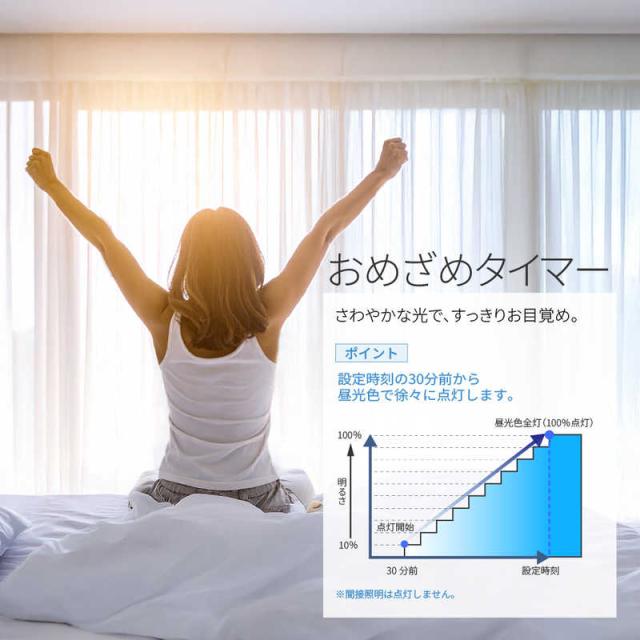 ホタルクス　LED照明 シーリングライト 8畳 調光調色 HotaluX AURA 間接照明付き リモコン付属　HLDC08A445KSG_9