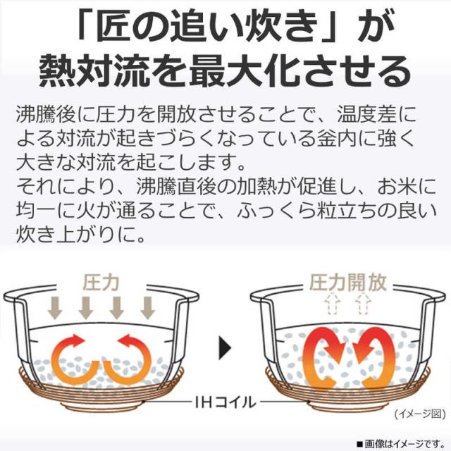 東芝 TOSHIBA 炊飯器 1升 炎匠炊き 真空圧力IH グランブラック RC-18KGW(