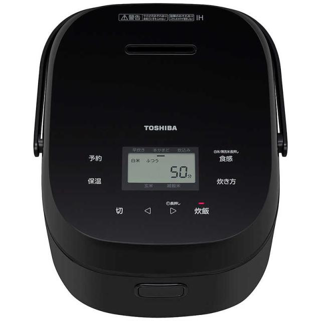 東芝　TOSHIBA　炊飯ジャー(5.5合炊き) 東芝IH ［5.5合 /IH］ ブラック　RC-10BHW-K 商品一覧 | ジャー炊飯器 | 東芝ライフスタイル株式会社