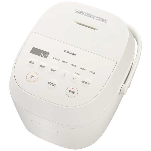 東芝　TOSHIBA　炊飯器 5.5合 マイコン ミルキーホワイト　RC-10AMX-W