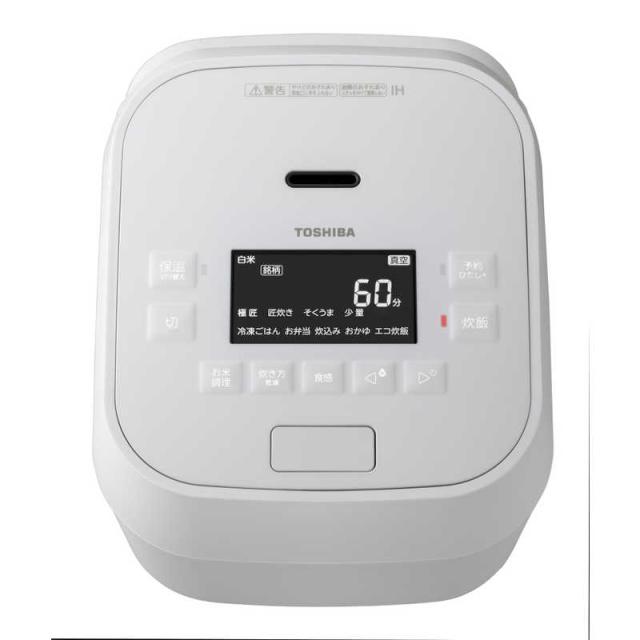 RC-10VXT-W(グランホワイト) 炎匠炊き 真空圧力IHジャー炊飯器 5.5合 中古未使用RC-10VXT-W(グランホワイト) 炎匠炊き 真空圧力IH