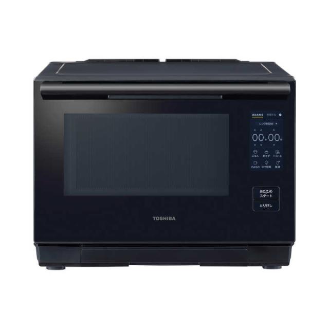 東芝 TOSHIBA 過熱水蒸気オーブンレンジ 26L フラット 石窯
